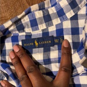 Big & Tall Men Polo button up